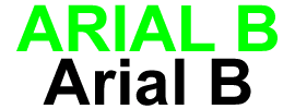 Arial B