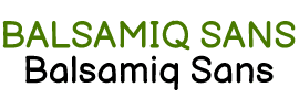Balsamiq Sans