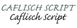 Caflisch Script