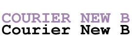 Courier New B
