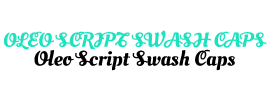 Oleo Script Swash Caps