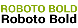 Roboto Bold