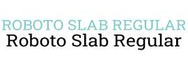 Roboto Slab Regular