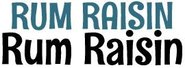 Rum Raisin