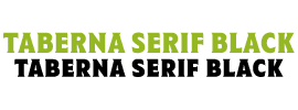 Taberna Serif Black