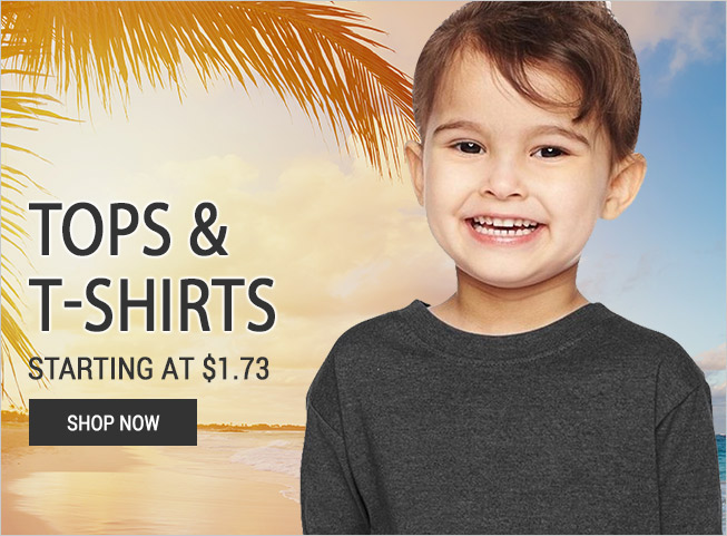 Shop Wholesale Tops & T-shirts For Infants
