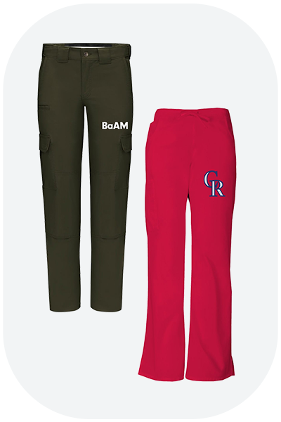 shop custom work pants for women