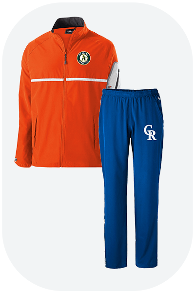 shop custom warm-up clothes for women