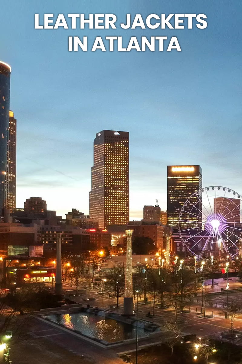 shop leather jackets in Atlanta