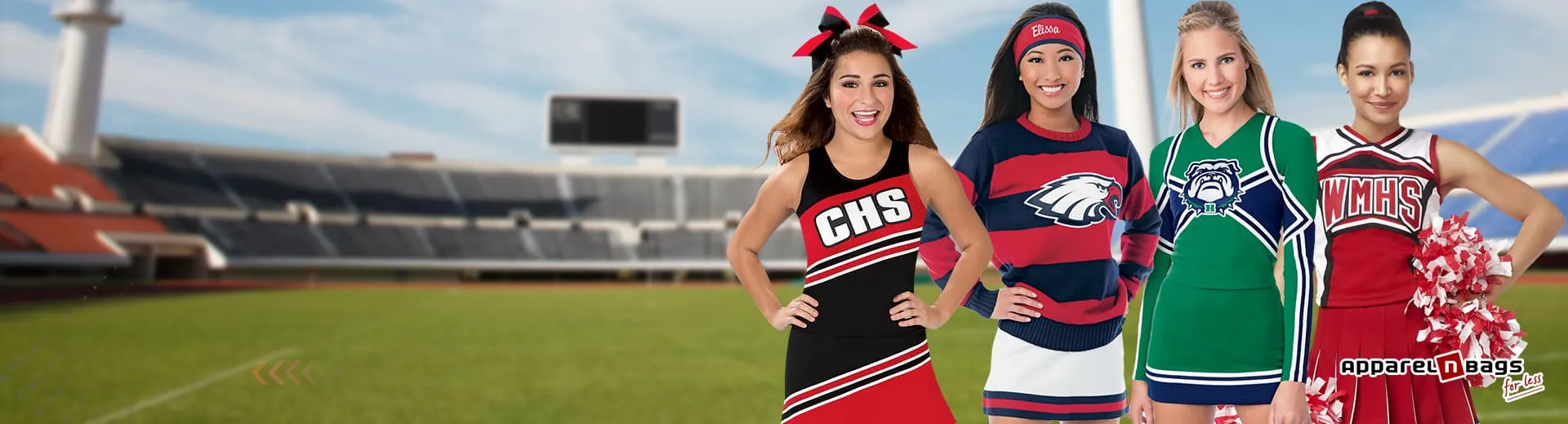 Shop Custom Cheerleading Outfits & Dance Uniforms in Mississauga -  ApparelnBags