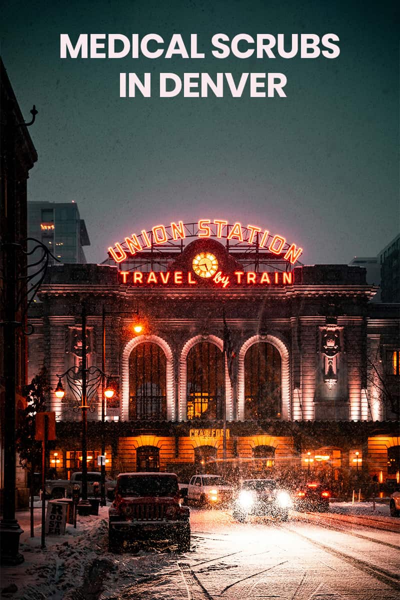 shop medical scrubs in Denver