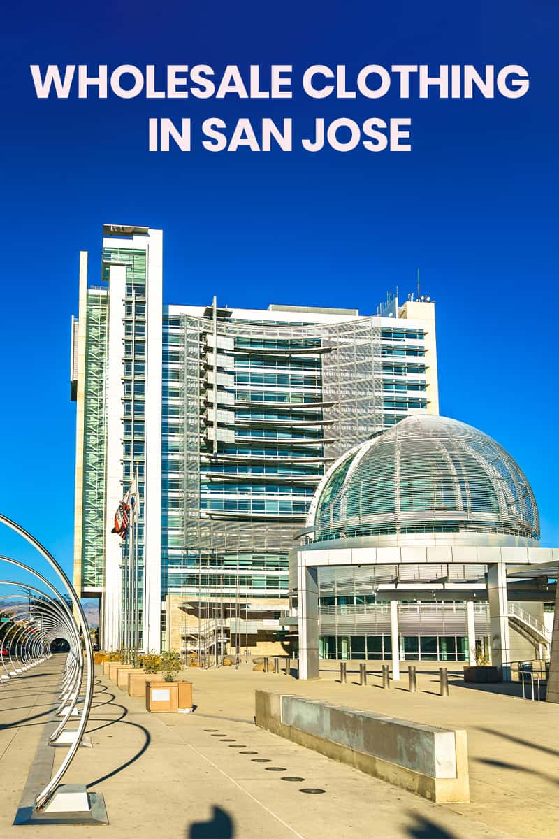 shop wholesale clothing in San Jose