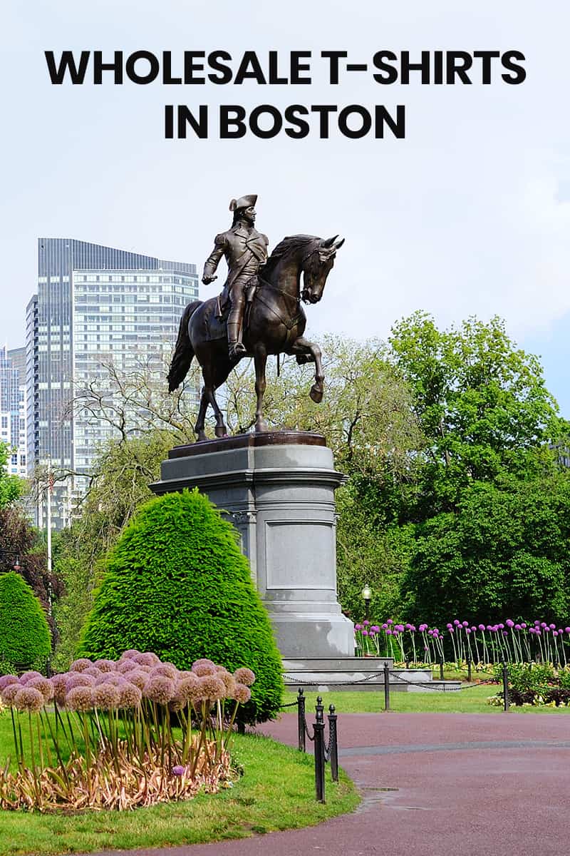 shop wholesale t-shirts in Boston