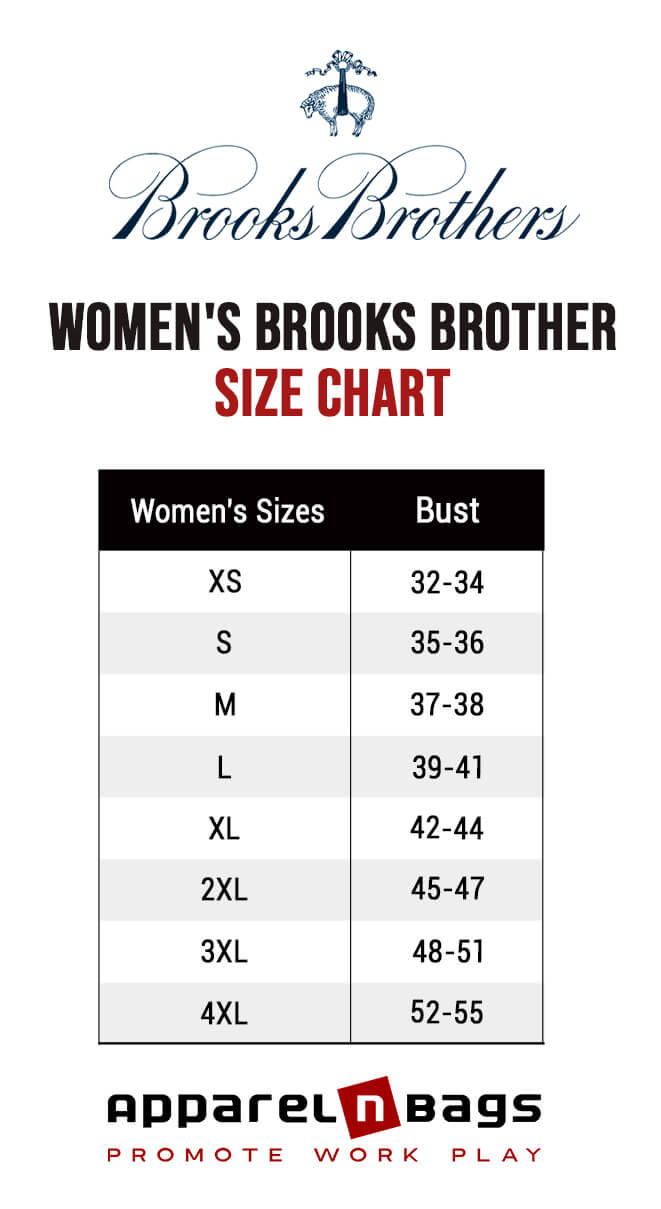 Brooks Brothers Size Chart | Brooks Brothers Sizing Guide