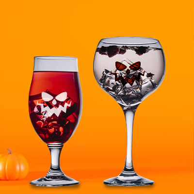 shop custom wine & beer glasses
