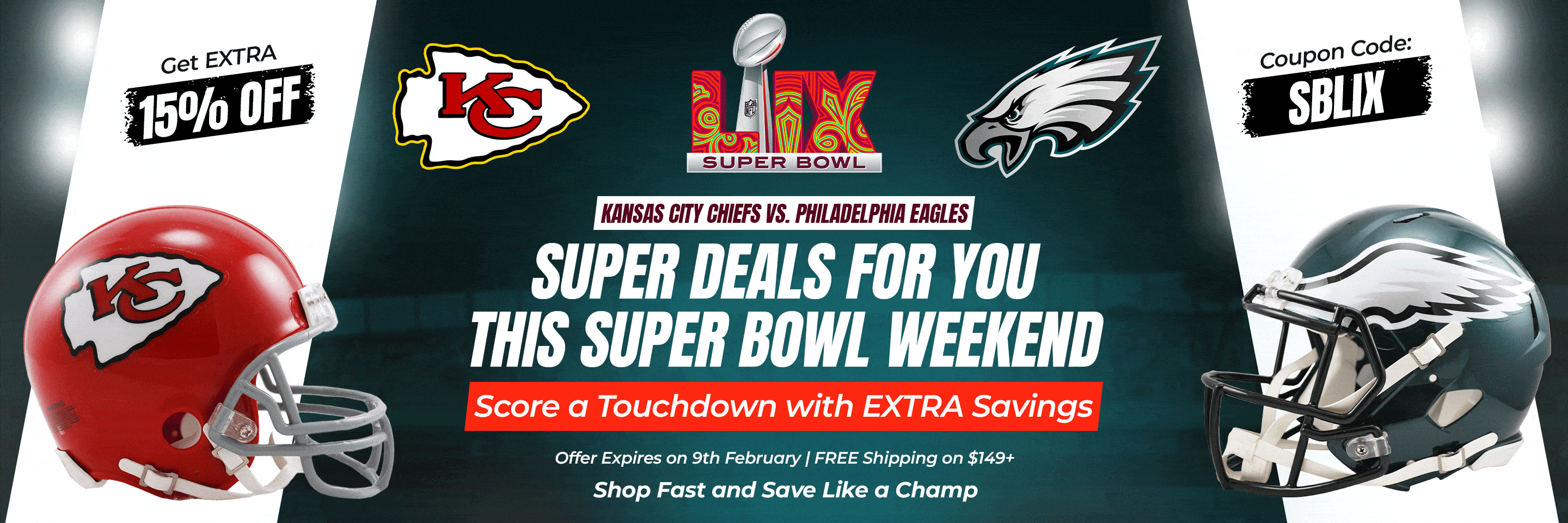 super bowl sale offer 2025
