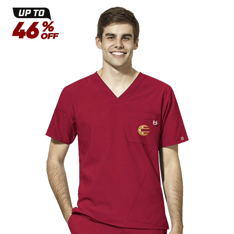 WonderWink 6355 Men's V-Neck Top