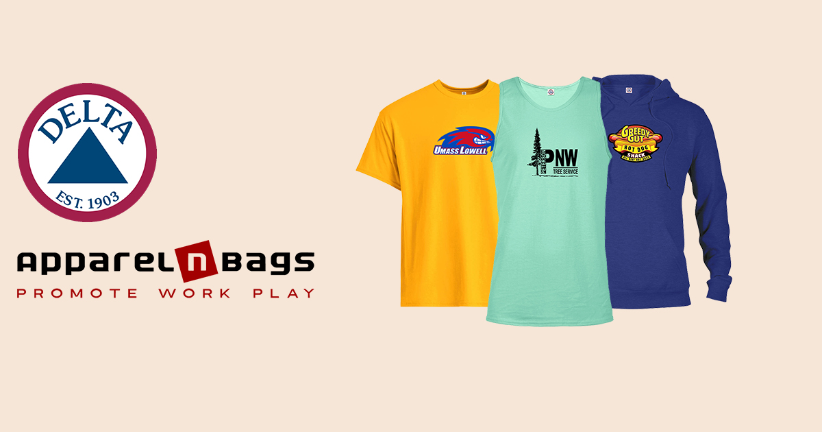 Shop Delta Apparel Wholesale Custom Delta Clothing in Bulk