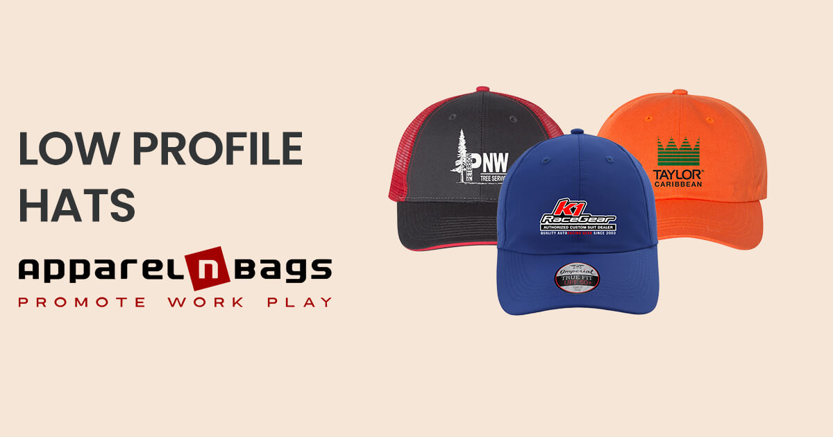 Custom Low Profile Hats at Affordable Prices ApparelnBags