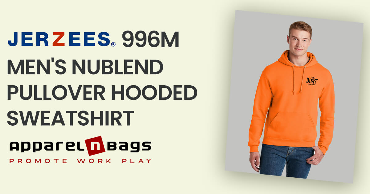 Jerzees 996M Men's NuBlend Pullover Hooded Sweatshirt