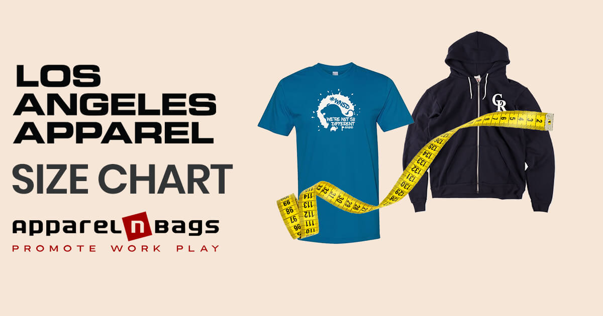 Los Angeles Apparel Size Chart Los Angeles Apparel Sizing