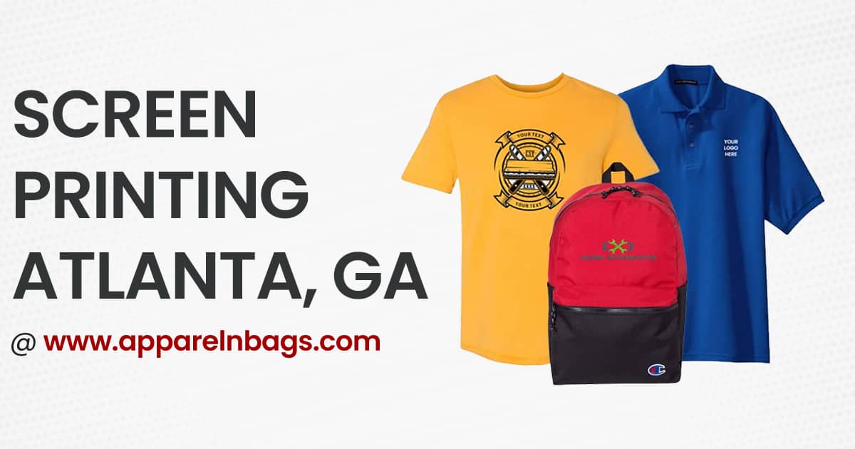 HighQuality Screen Printing Services in Atlanta, ApparelnBags