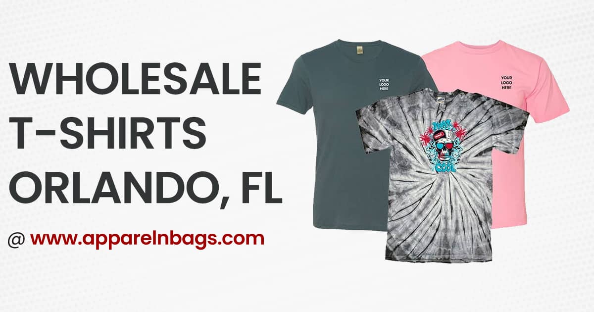 Shop Wholesale T-shirts for Men & Women in Orlando - ApparelnBags