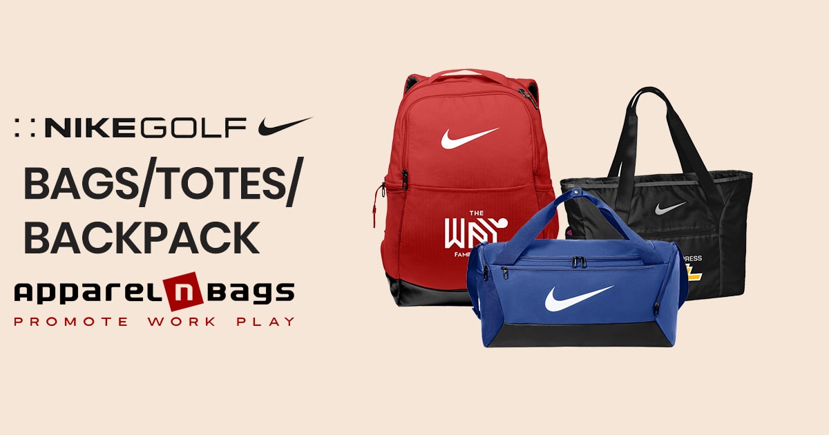 nike personalised bag