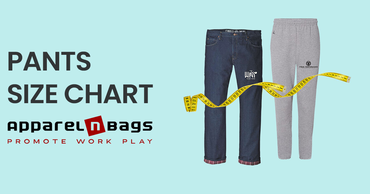 Pants Size Chart | Pants Fit Guide