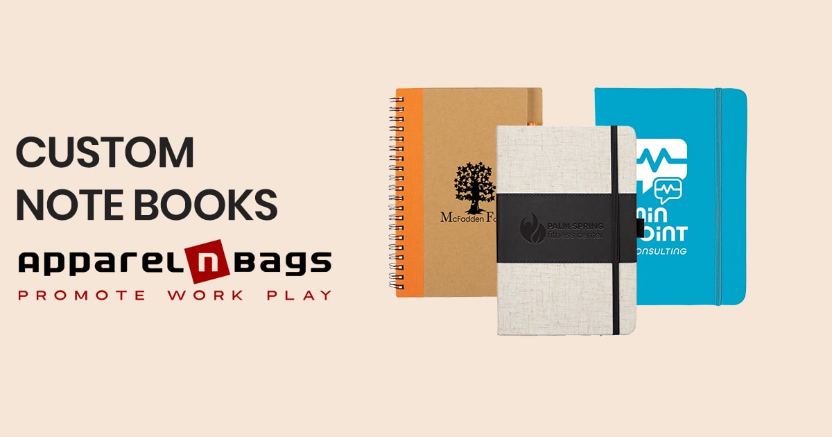 Shop Custom Notebooks Bulk - Custom Spiral Notebooks