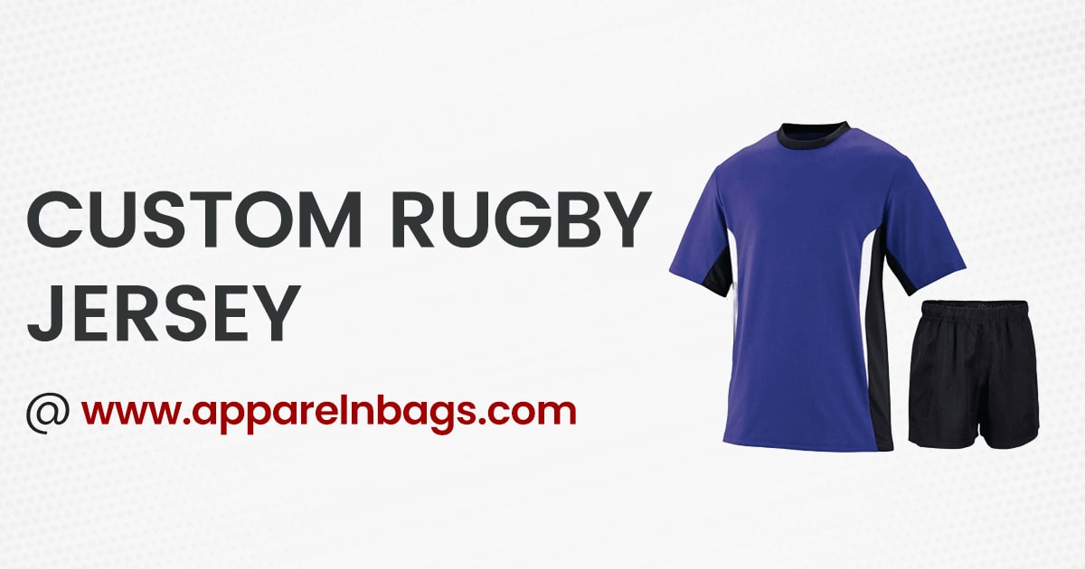 Shop Custom Rugby Jerseys & Polos for your Team at ApparelnBags
