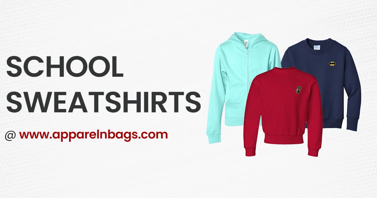 Custom school sweatshirts best sale