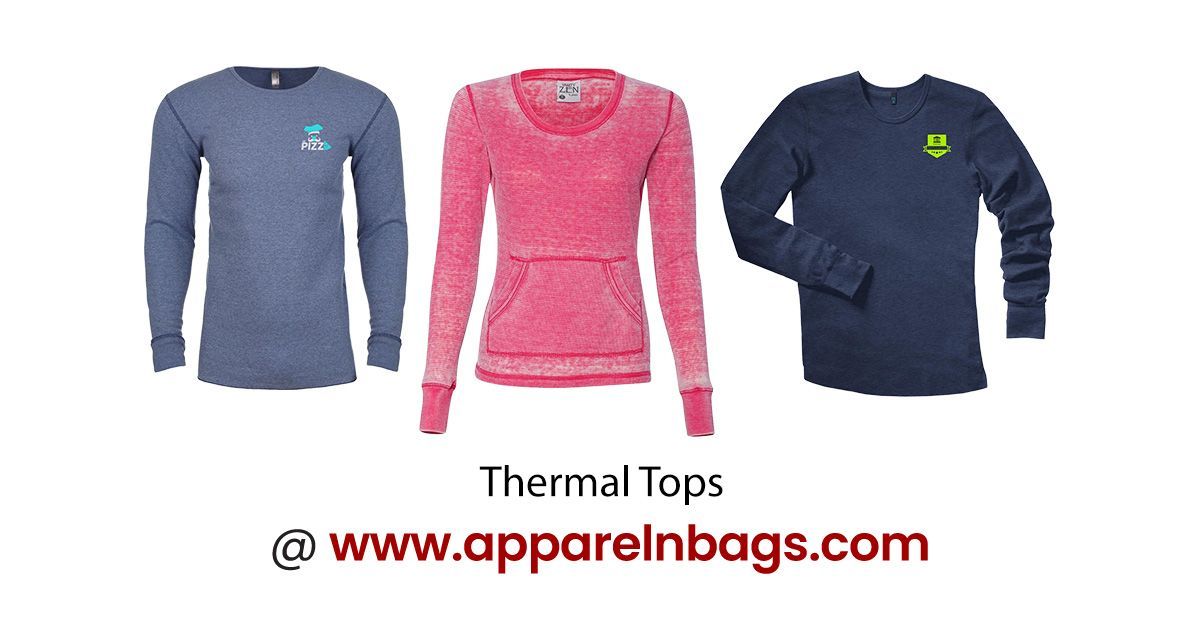 Shop Wholesale Thermal Tops - Custom Thermal Shirts in Bulk