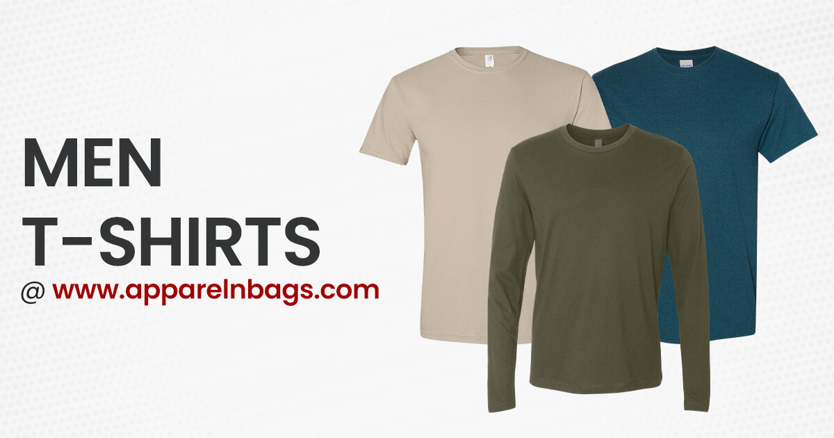 Shop Elegant Wholesale T-shirts for Men at ApparelnBags