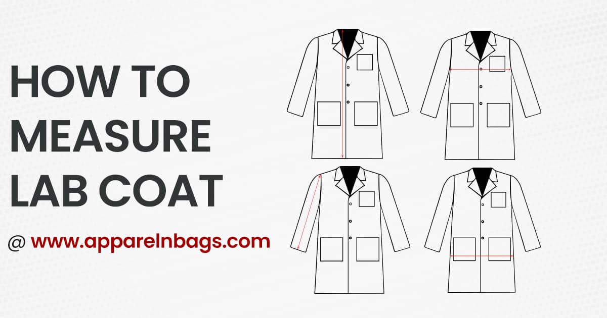 Lab Coat Size Chart & Measurements Guide – ApparelnBags