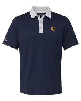 Navy) Men's Adidas ClimaCool Mesh Polo with Raymond James l