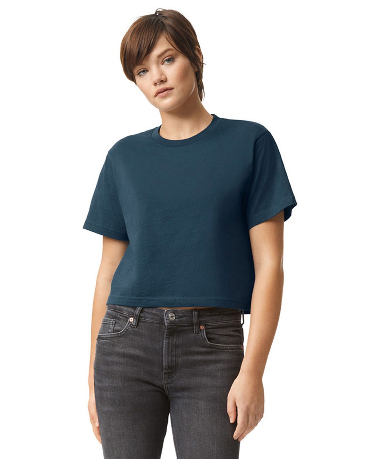 american apparel 102am women's fine jersey boxy t-shirt