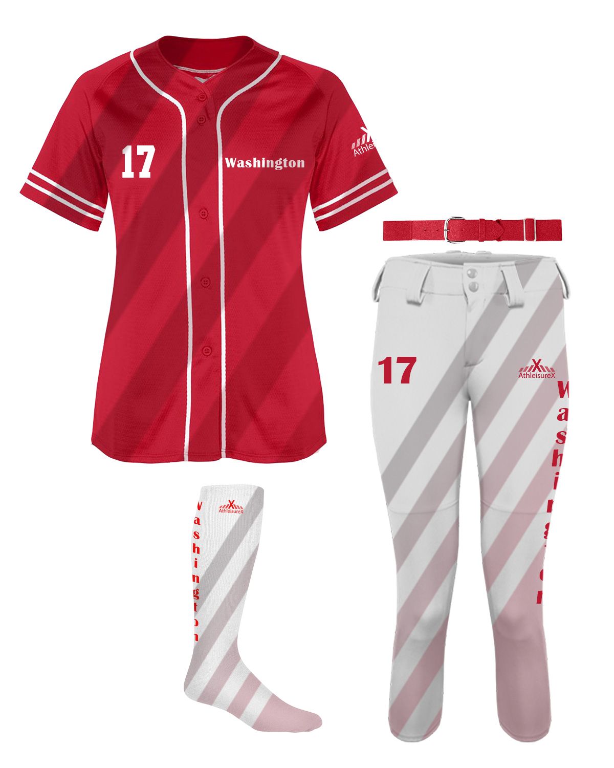 athleisurex full custom softball uniform