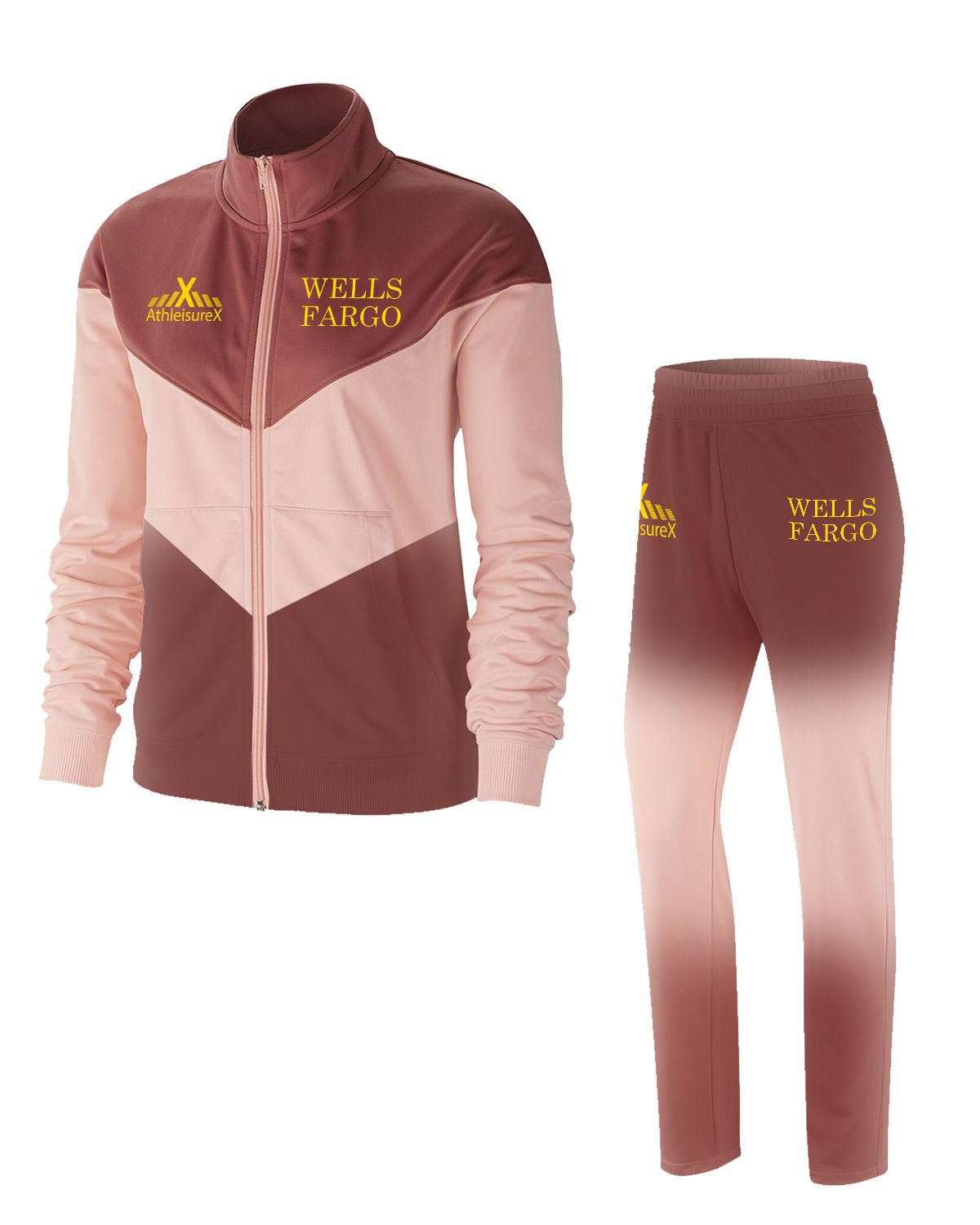 athleisurex full custom tracksuits / warmup - for women