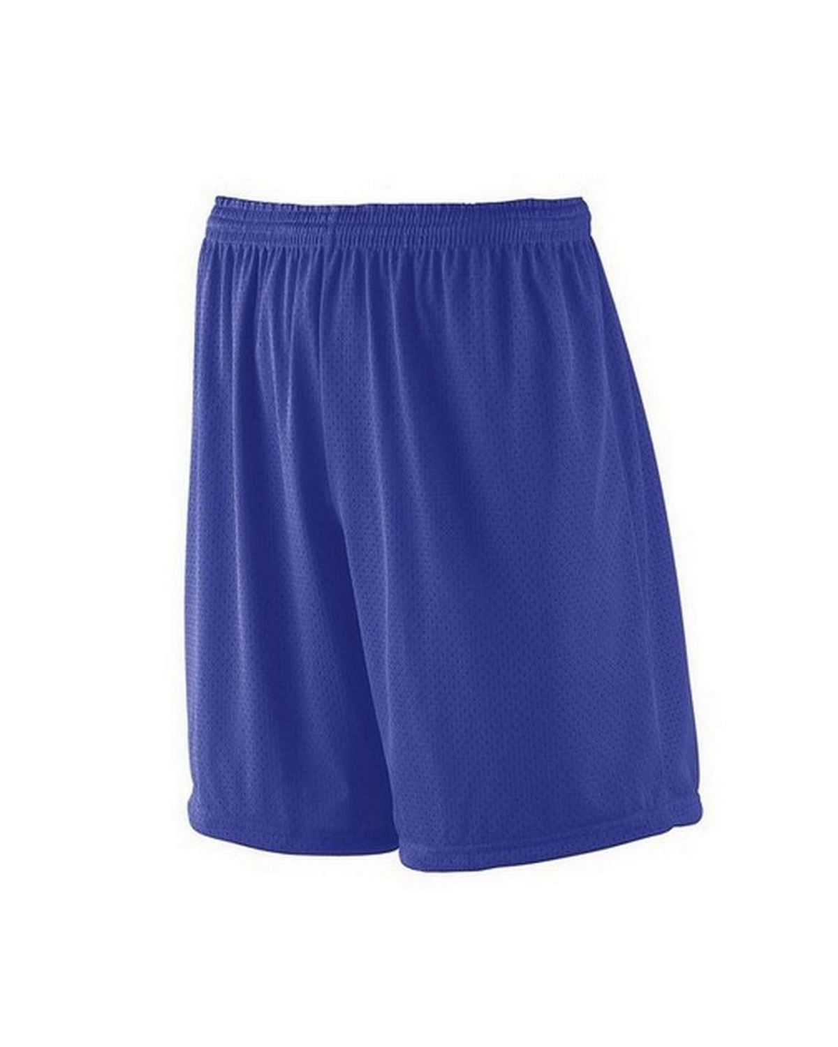 augusta sportswear 843 youth tricot mesh short with tricot lining