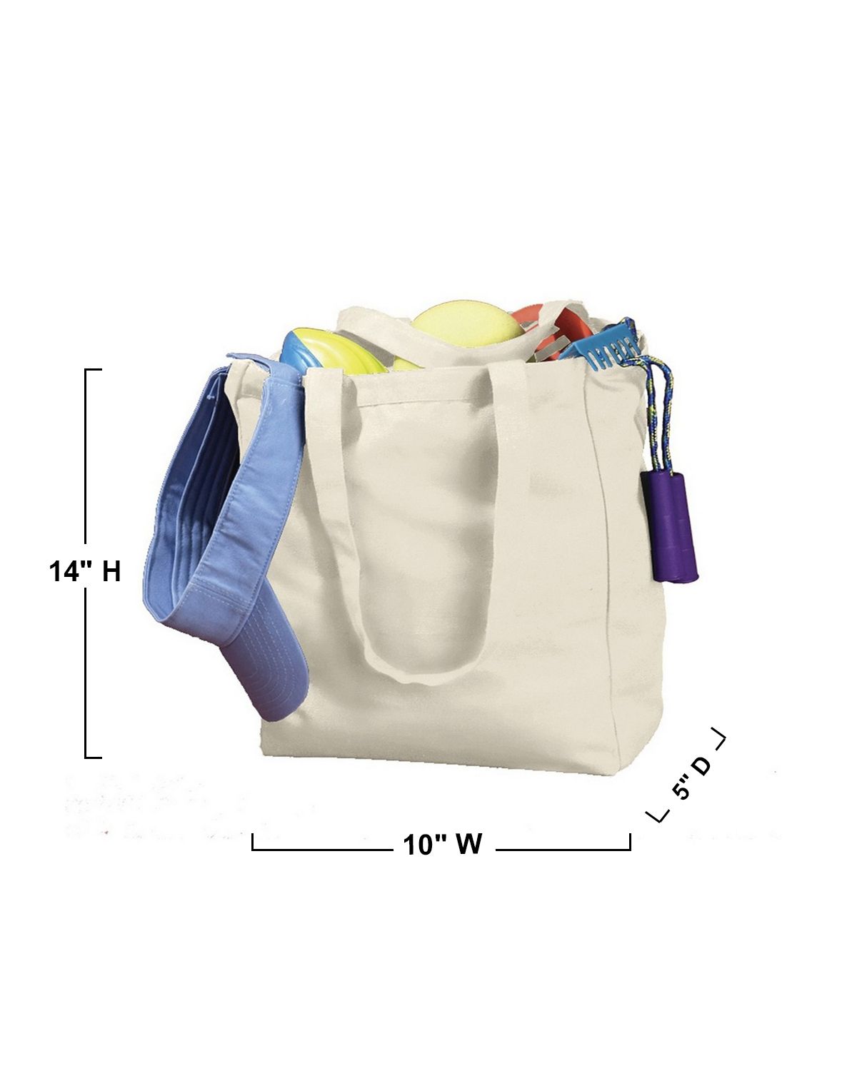 bagedge be008 canvas book tote