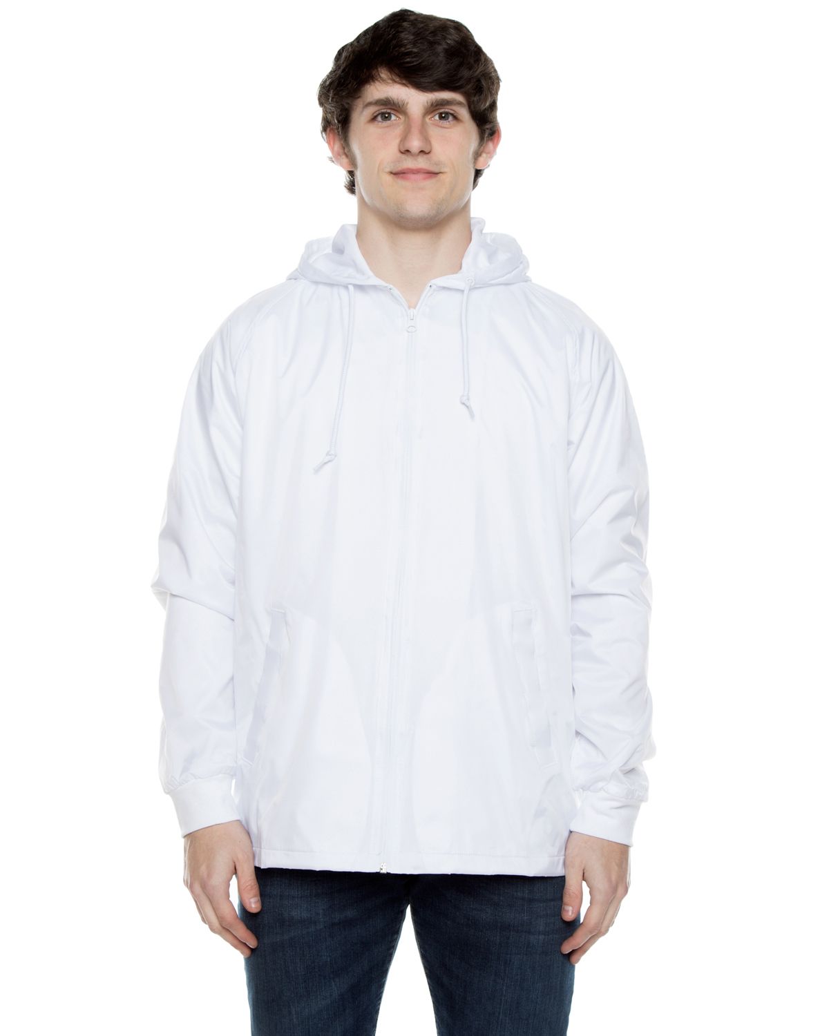 flexwitme ホワイトパーカーbrrrsos着用 yokosquad Beimar WB103RB | Beimar WB103RB Unisex Nylon Full Zip Hooded Jacket