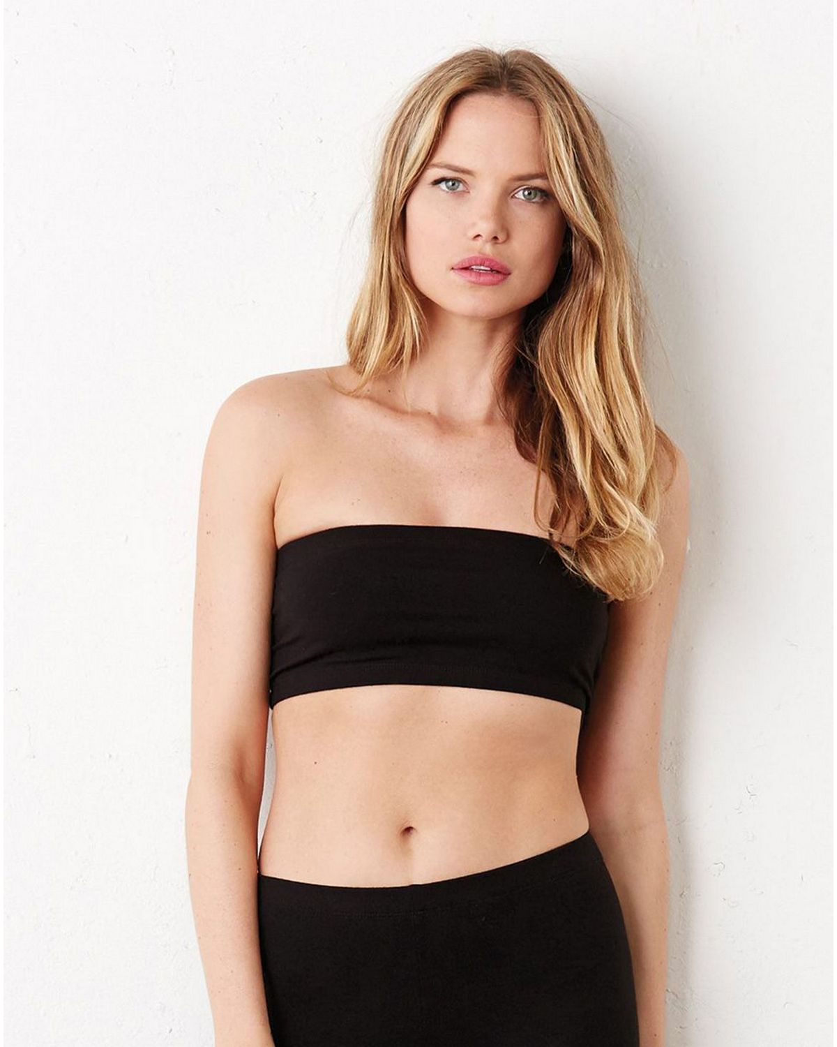 bella + canvas 980 women's cotton spandex bandeau