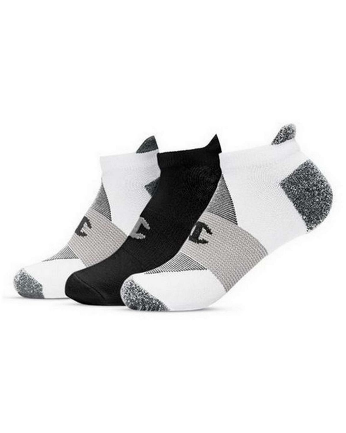 champion ch664 women's heel shield socks 3-pack