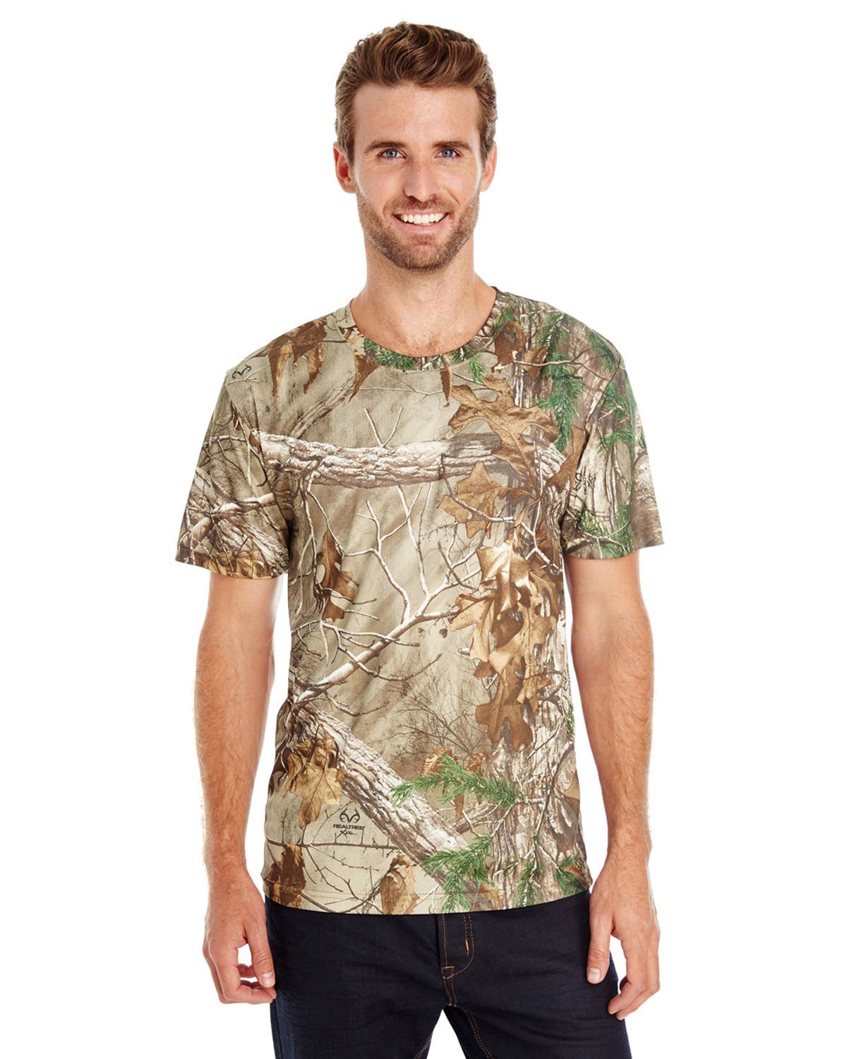 code five 3983 men's code five performance camo t-shirt