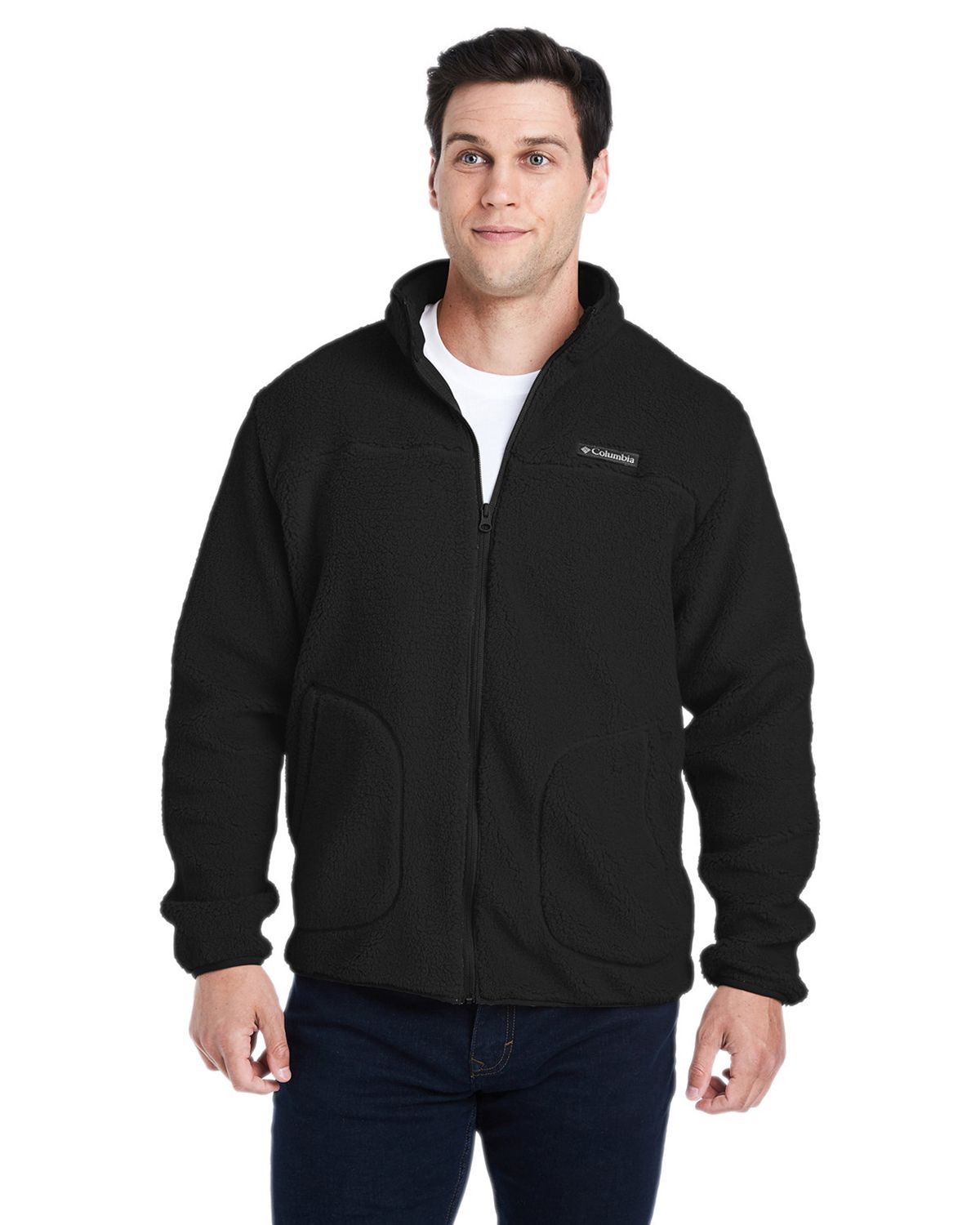 Columbia 1911111 Men's Rugged Ridge II Sherpa Full-Zip Fleece Jacket