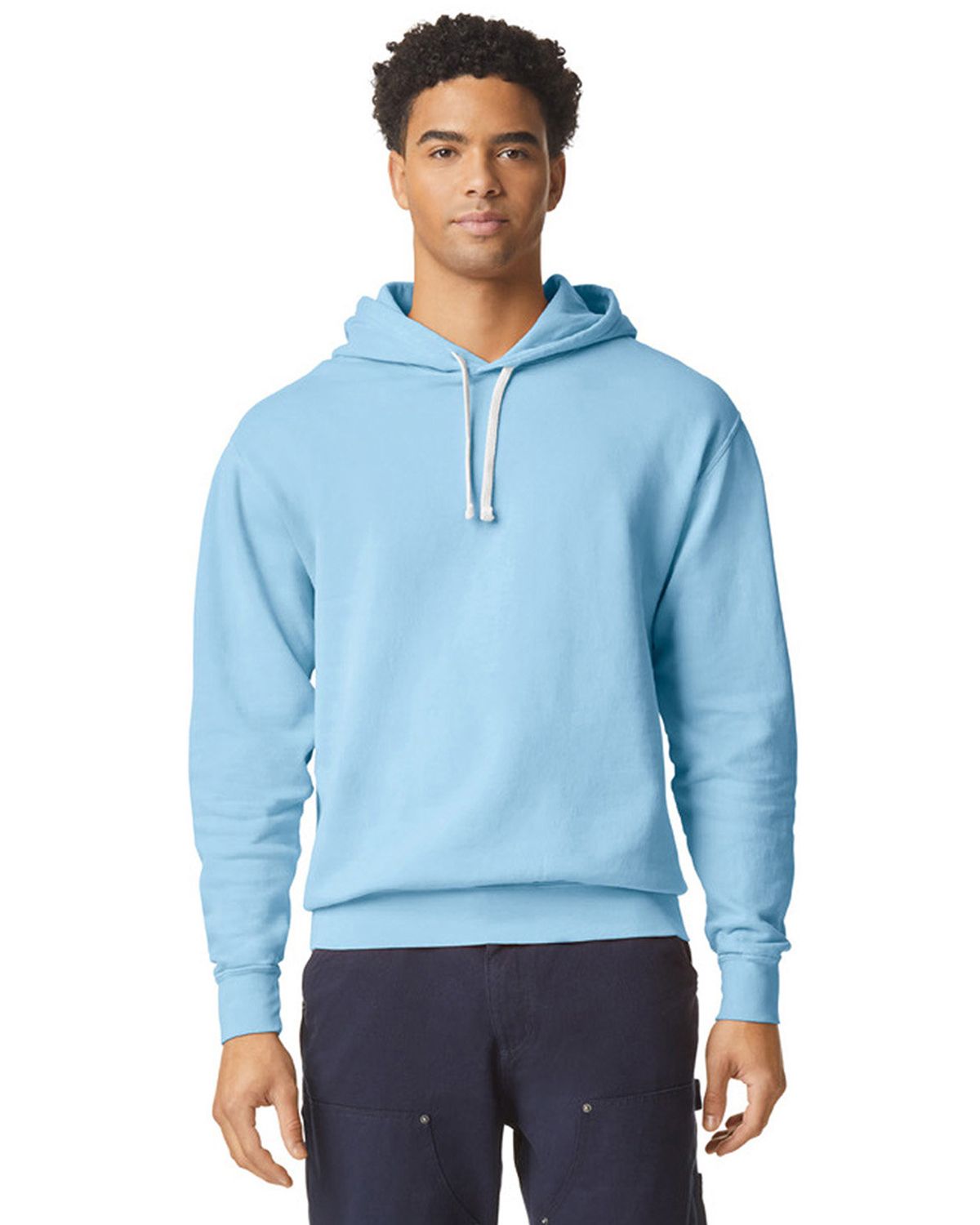 comfort colors 1467cc unisex garment-dyed lightweight fleece hooded sweatshirt