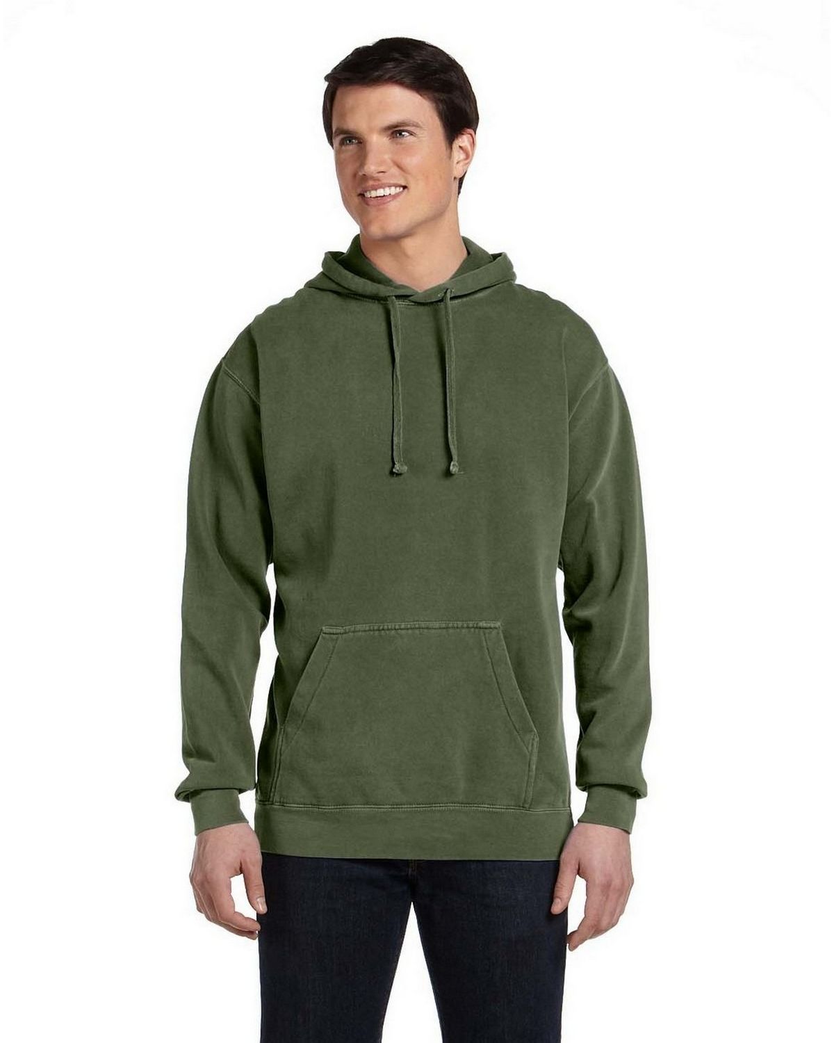 comfort colors 1567 unisex garment-dyed hooded sweatshirt