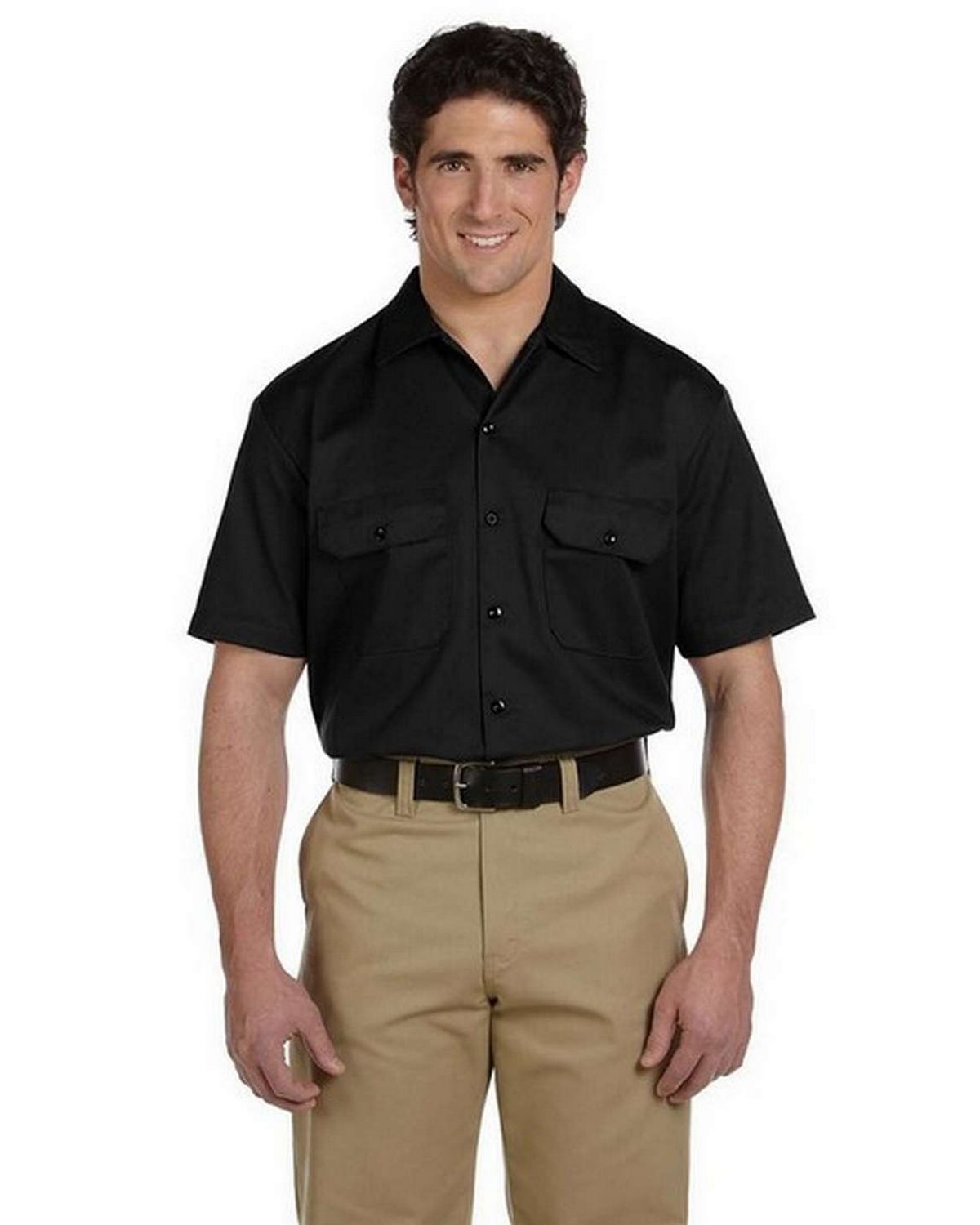 dickies 1574 men's short sleeve work shirt