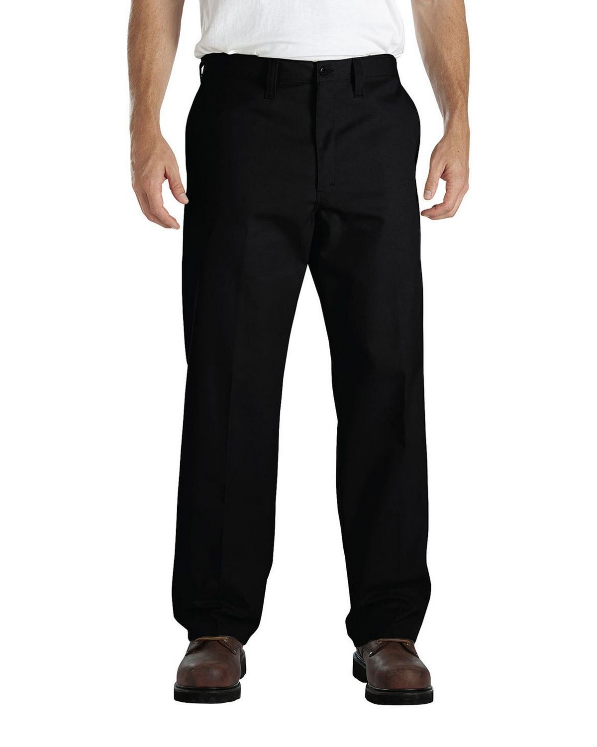 Dickies LP817 Men's Industrial Flat Front Comfort Waist Pant